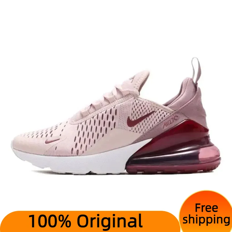 Nike Air Max 270 Barely Rose Women\'s Sneakers shoes AH6789-601 With Original Box