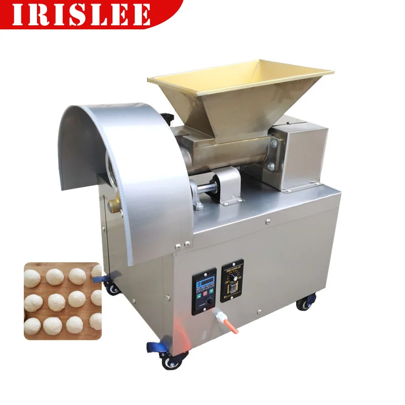 Industry Bakery Equipment Pizza Bread Dough Divider 220V Round Dough Ball Maker Cutter Roller Forming Machine