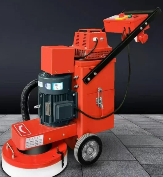 Dustless Concrete Floor Grinder Machine, Heavy Industrial Concrete Surface Polishing & Grinding Equipment