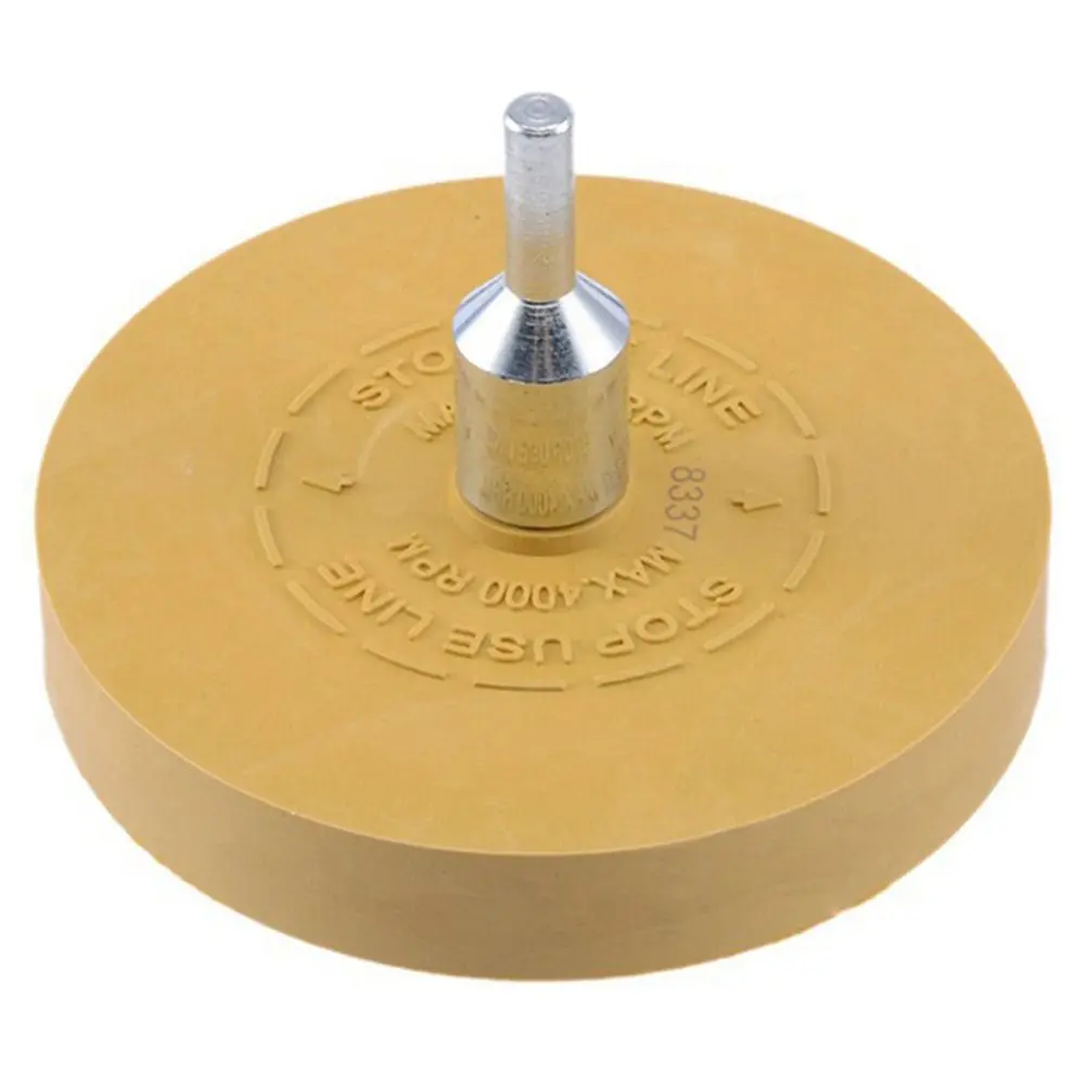 

Easy and Safe Stripe Removal 88mm Rubber Eraser Caramel Wheel Low Heat Generation Perfect for Decals and Trim