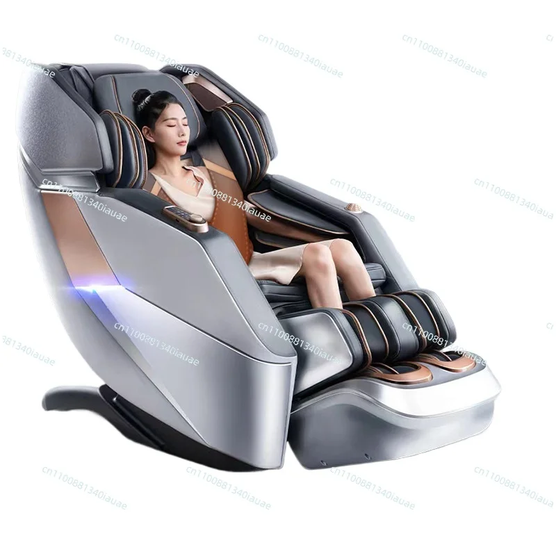 

4D Massage Chair Double SL Guide Rail Full Body Home Space Capsule Zero Gravity Voice Control RS1178