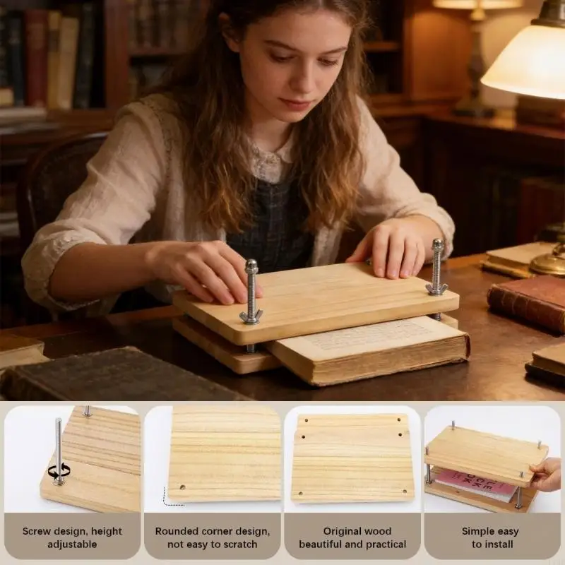 

Multipurpose DIY Press Tool For Artists Crafters And Book Lovers Featuring Big 14.2 By 10.4 Unit Area F19E