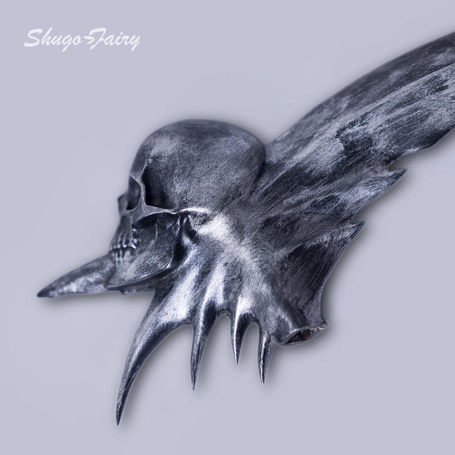 BJD 1/4, personal de guadaña de resina hecho a mano con un pico y calavera para juguetes Bjd, accesorios extraíbles, personal de guadaña con boca de pico ShugaFairy