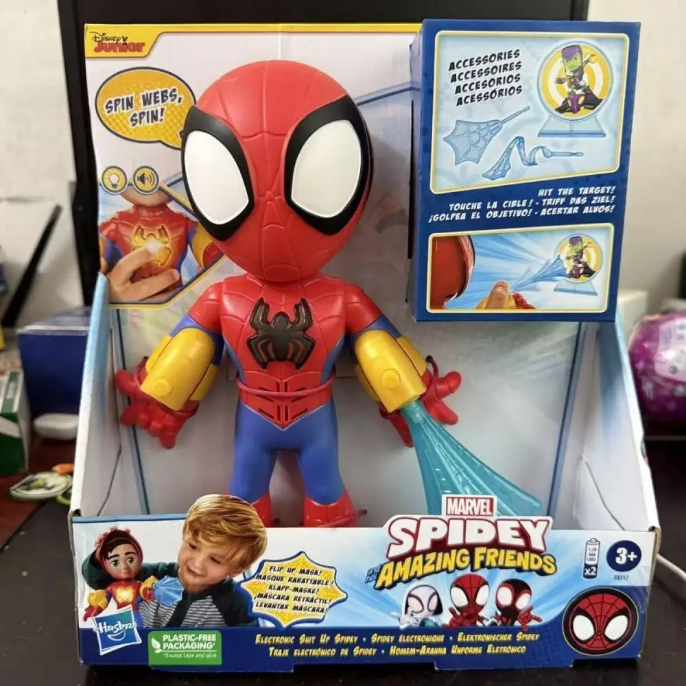

Фигурка-кукла Hasbro Marvel Legends Amazing Friends Spider-Man, оригинальная, оптовая партия, с дефектами, подарок на день рождения