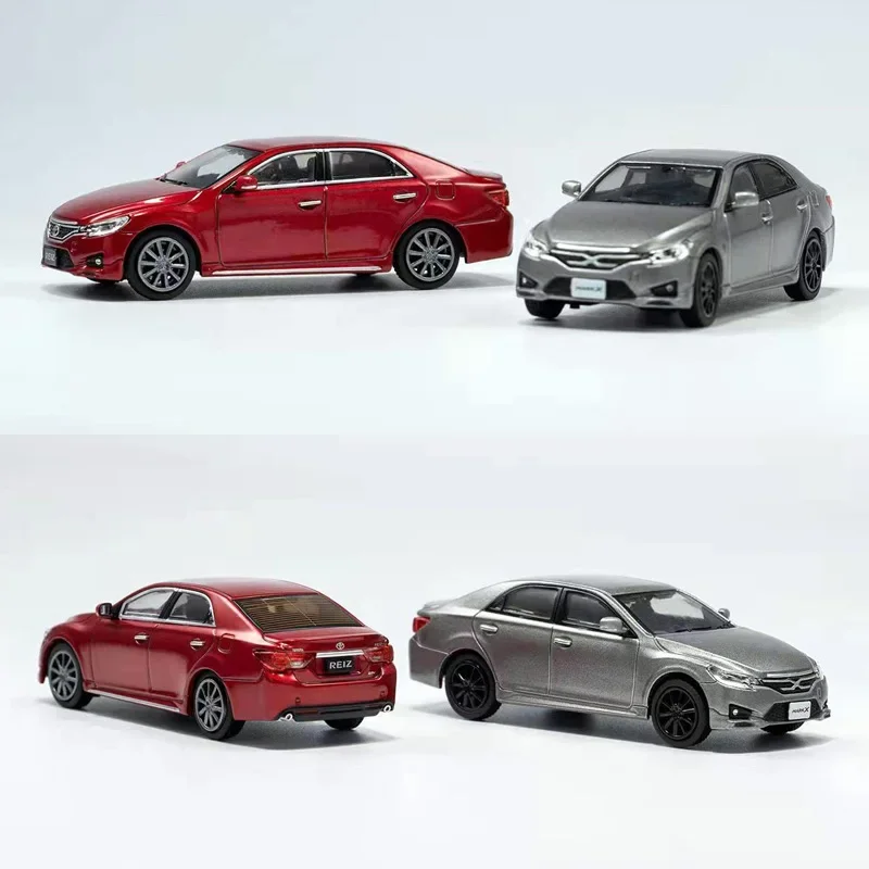 Gcd-ダイキャストモデルカー、マークx、赤、灰色、1:64