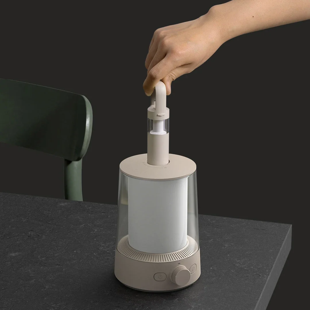 Xiaomi Mijia camping light Rechargeable Tent Lamp for Separate double light design Outdoor Camping Light work with Mijia APP