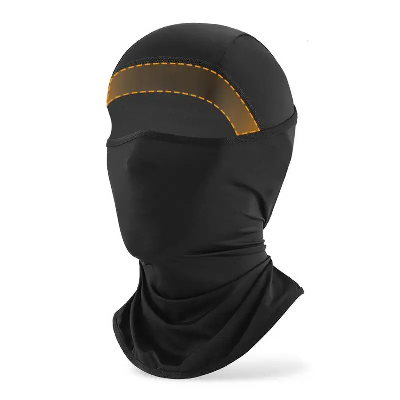 Motorbike Balaclavas Quick Dry UV Protector Scarf Silk Balaclavas Breathable Quick Dry Sunscreen Full Cover Cycling Headwear