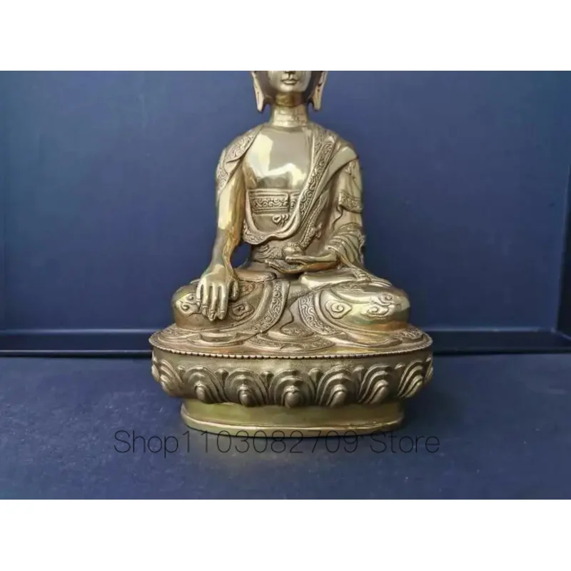 Tibet Tibetan Buddhism Shakyamuni Bronze Buddha Statue