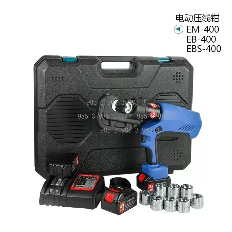 Lithium-Ion Battery Hydraulic Crimping Pliers EB-300/EB-400, High Efficiency Crimp Tool for Copper & Aluminum Cable Terminals
