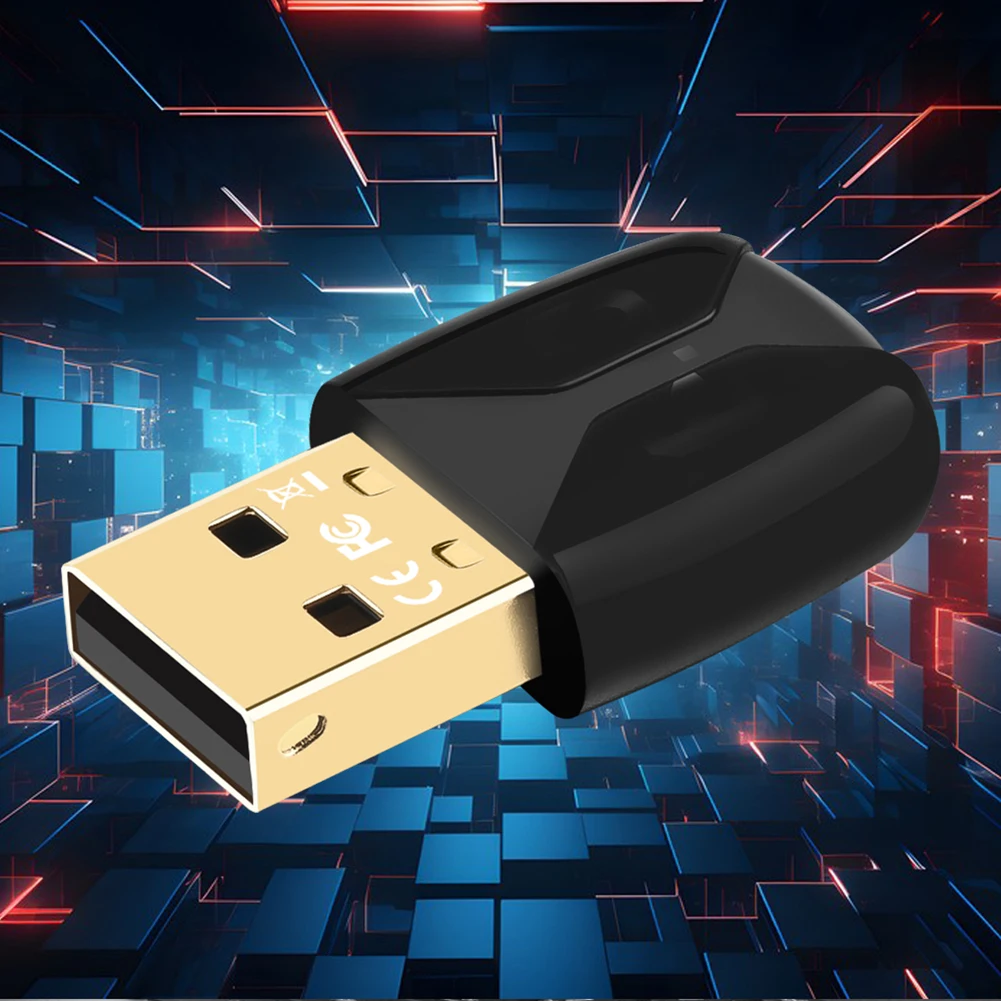 

BT 6.0 Adapter Wireless BT Transmitter Receiver Wireless Dongle for PC Mouse Keyboard Headphones Speakers
