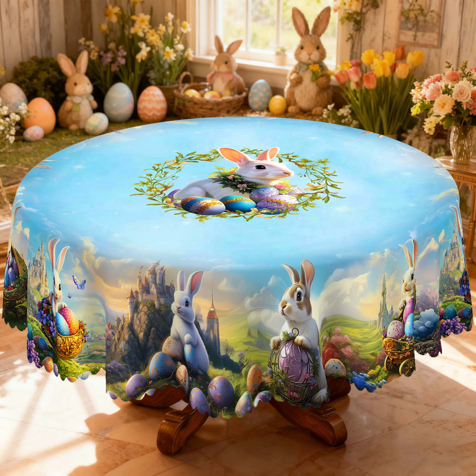 1 Mantel Redondo De…