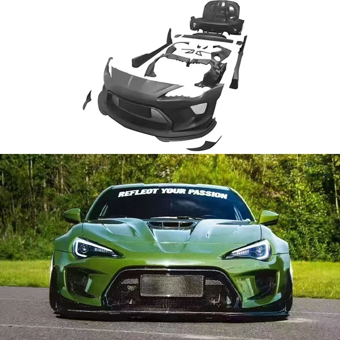 Suitable for the Toyota 86 and Subaru BRZ: ROBOT wide-body full-wrap car body kit accessories