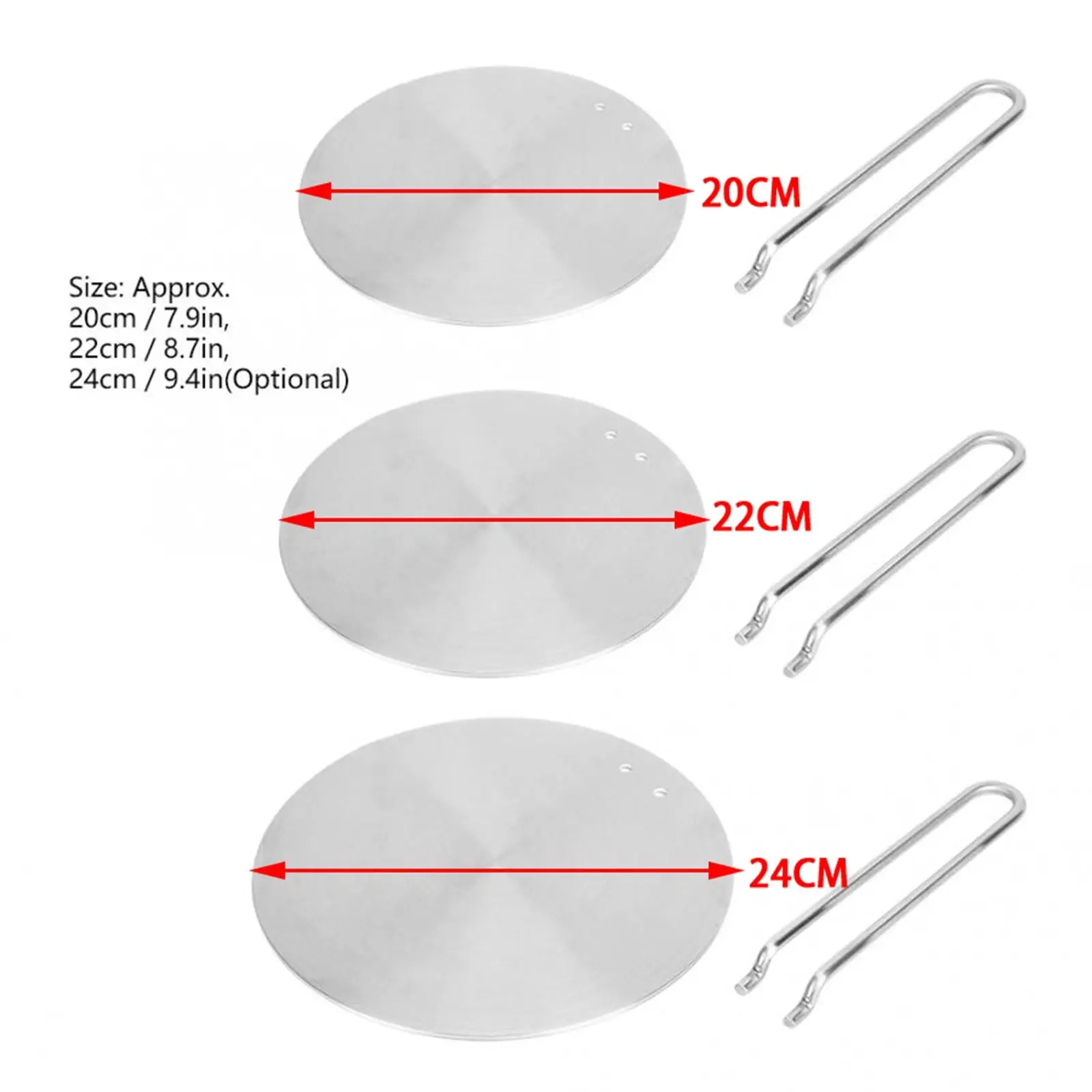 Heat Diffuser for Induction Cooktop Glass Stove Top Cover Adapter Protector for Pots