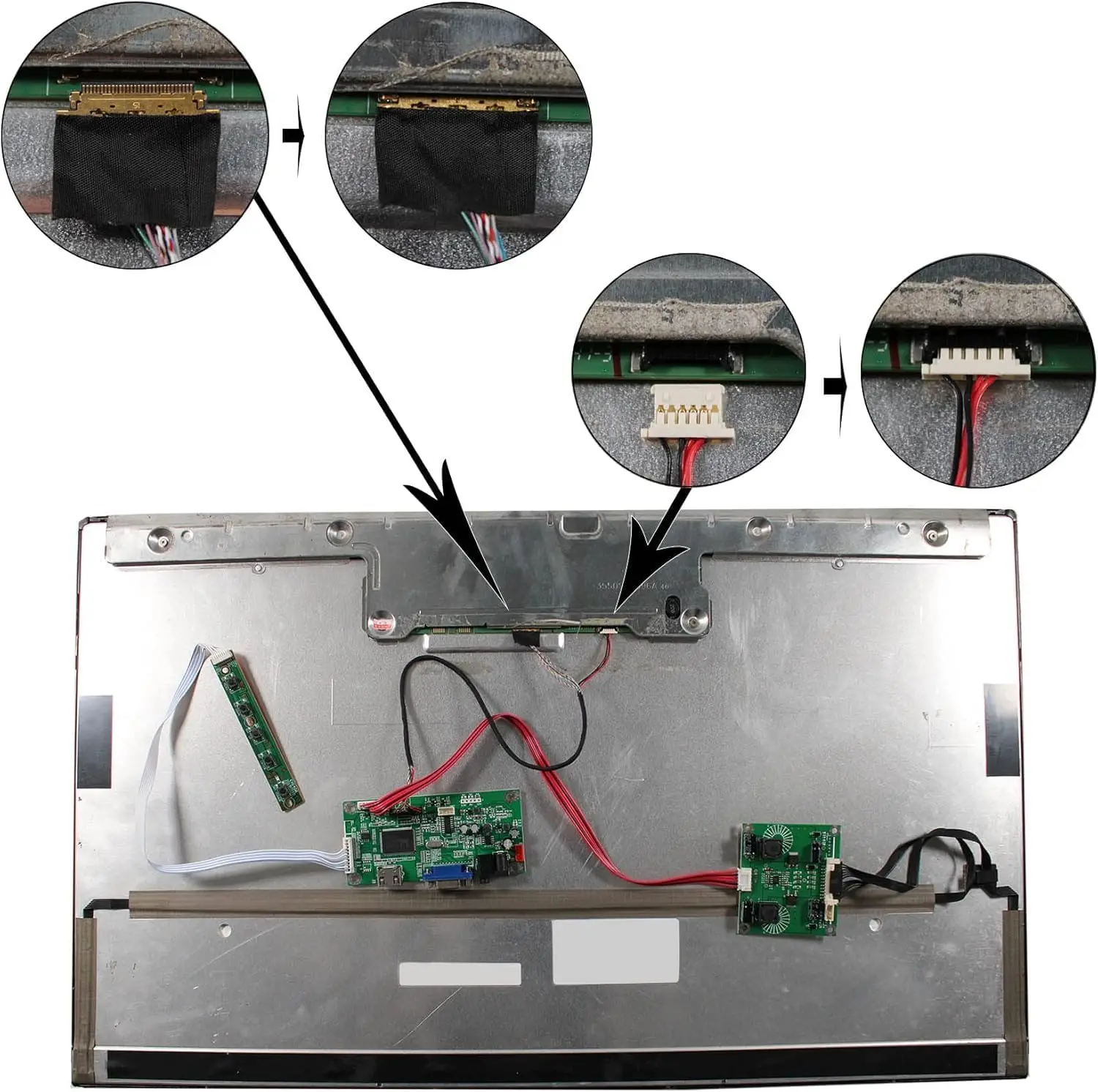 Painel de exibição de tela LCD LM270WQ1-SDE3 de 27 polegadas