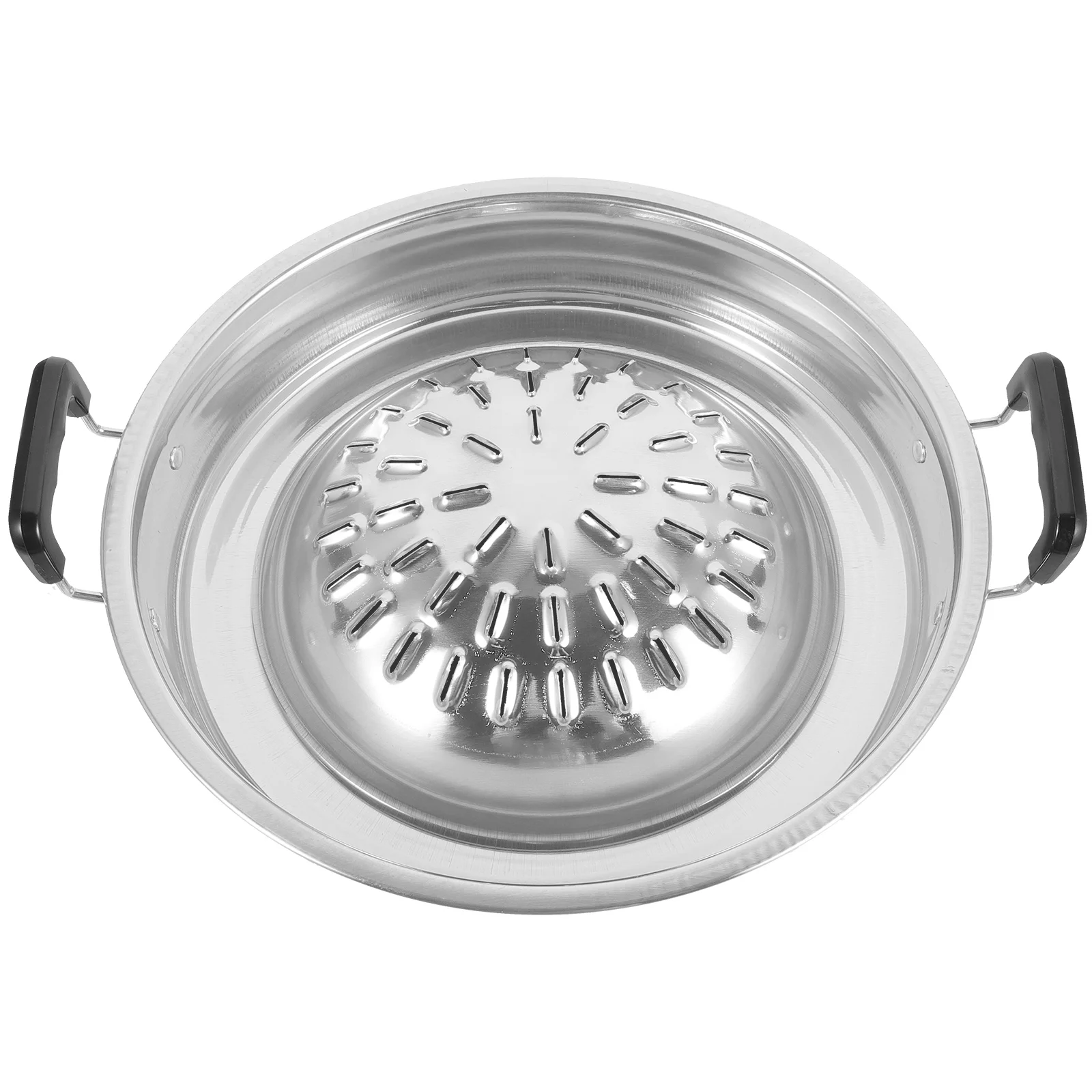 Backform Runder Grill Restaurant Hot Pot Home Desktop Röster Professioneller Grill