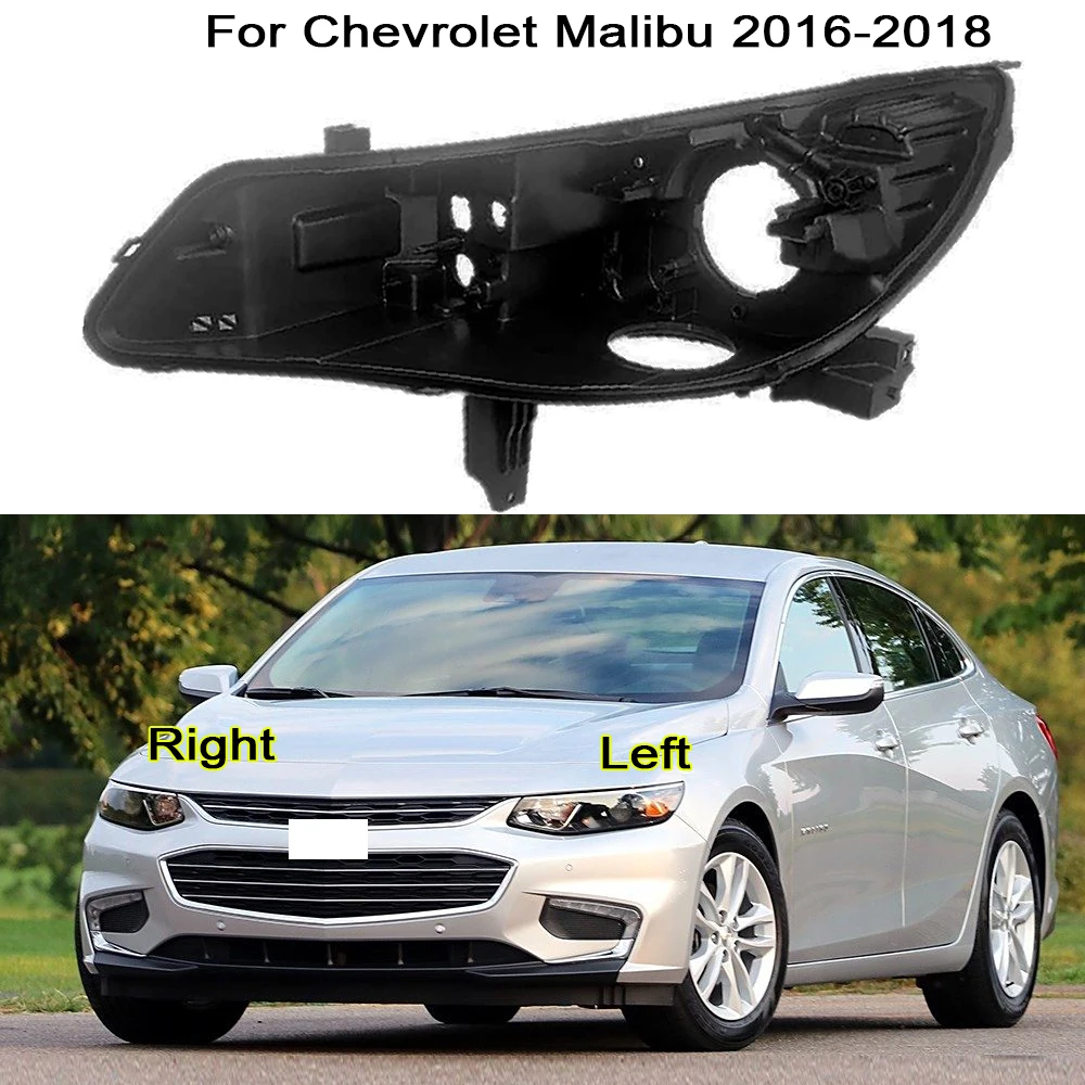 

Front Headlight Accessories For Chevrolet Malibu 2016 2017 2018 Eadlamp House Car Rear Base Front Auto Headlight Back House