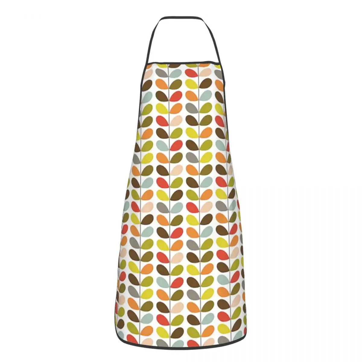 Orla Kiely Multi Stem Scandinavian Floral Aprons Chef Cooking Tablier Bib Kitchen Cleaning Pinafore for Women Men Gardening