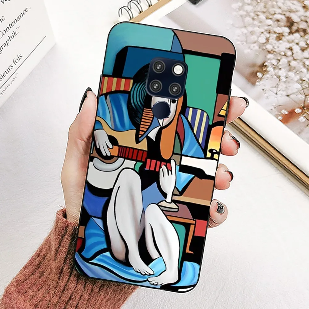 Picasso Abstract Art Painting Phone Case For Huawei Mate 10 20 30 40 50 lite pro Nova 3 3i 5 6 SE 7 pro 7SE