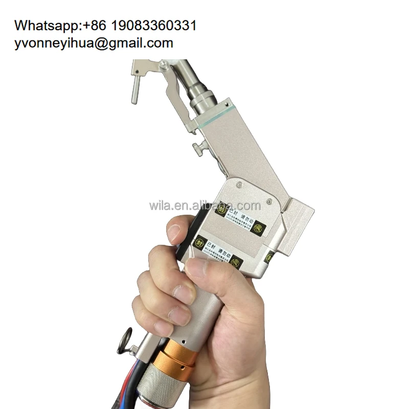 

New WILAMAC 2000W Fiber Laser Welding Head 3-in-1 Compact Handheld Welding Gun With 1 Year Warranty For Metal Welding