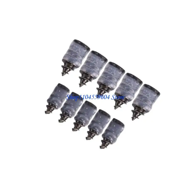 

12QM Emergency Tire Repair Screw Nails with Rubber Plugs Fast seal No Professional Skills For Roadside Fixing Car Bikes