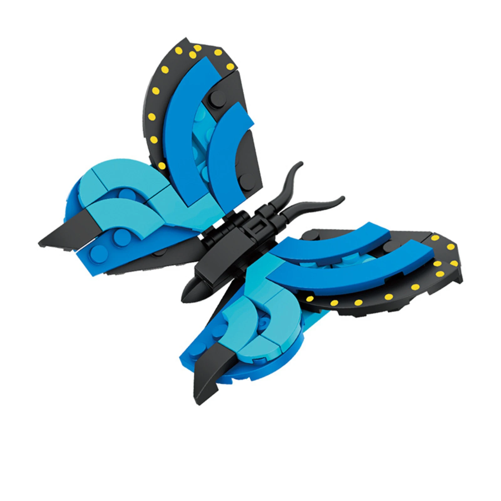 6 SZT./12 SZT. Zestaw Klocków Modelujących Owady, Małe Elementy, Zestaw do Samodzielnego Montażu, Klocki DIY, Zabawki Edukacyjne dla Dzieci, Prezenty 8150