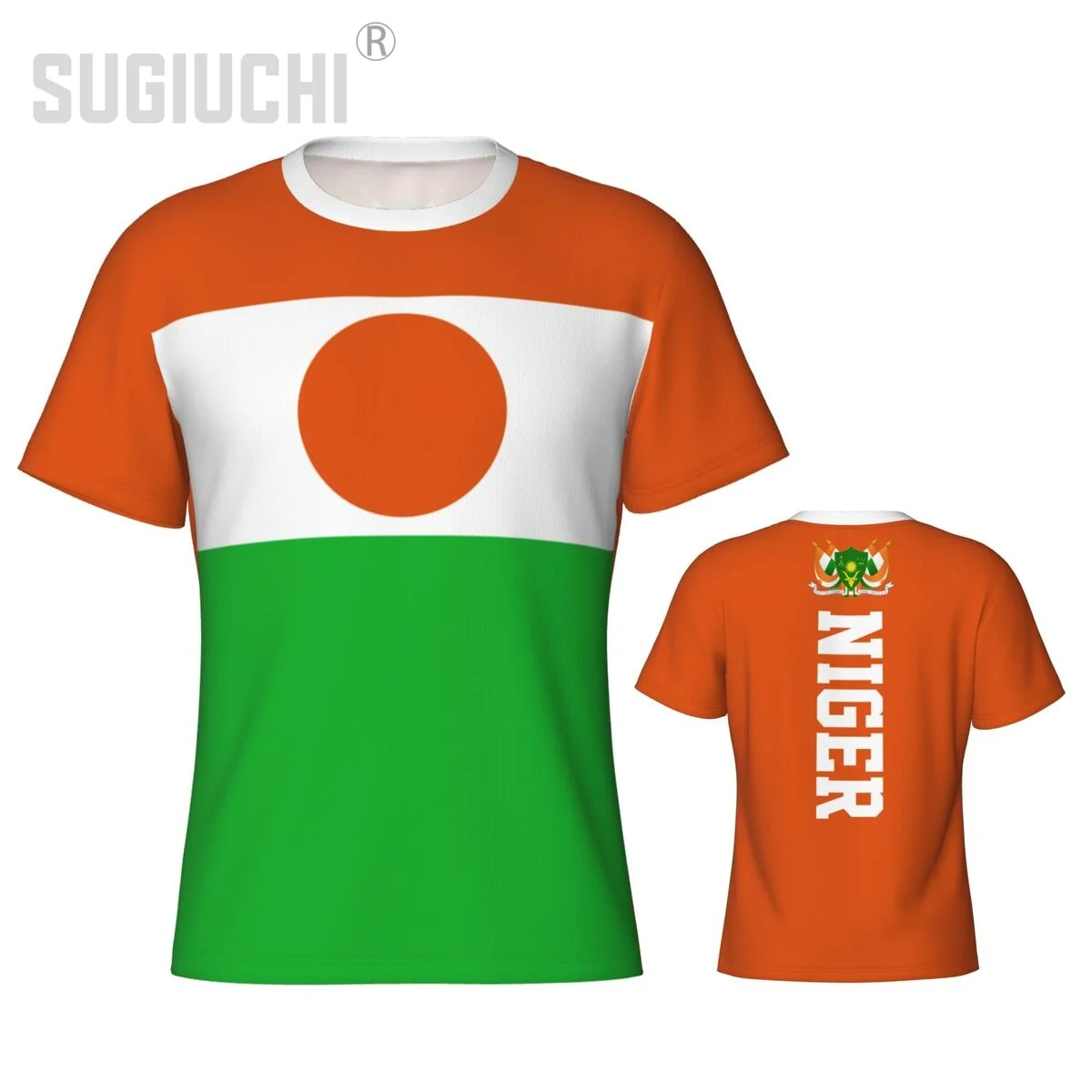 Tight Sports T-shirt Niger Flag Nigerien 3D For Men Women Tees jersey Clothes Soccer Football Fans Gift Patriotic T shirt