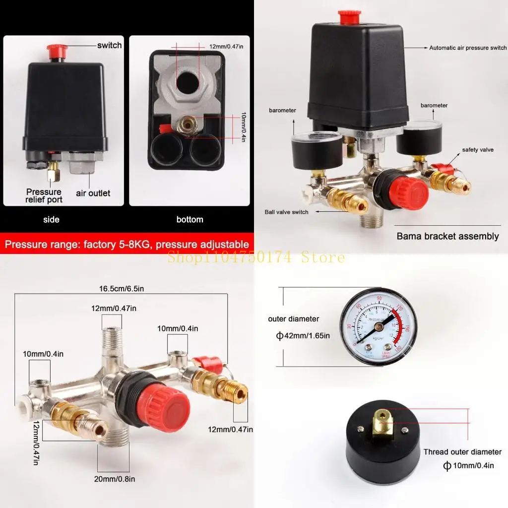 Pressure Control Switch for Valve Relief Safety for Valve Fittings Air Part top sale