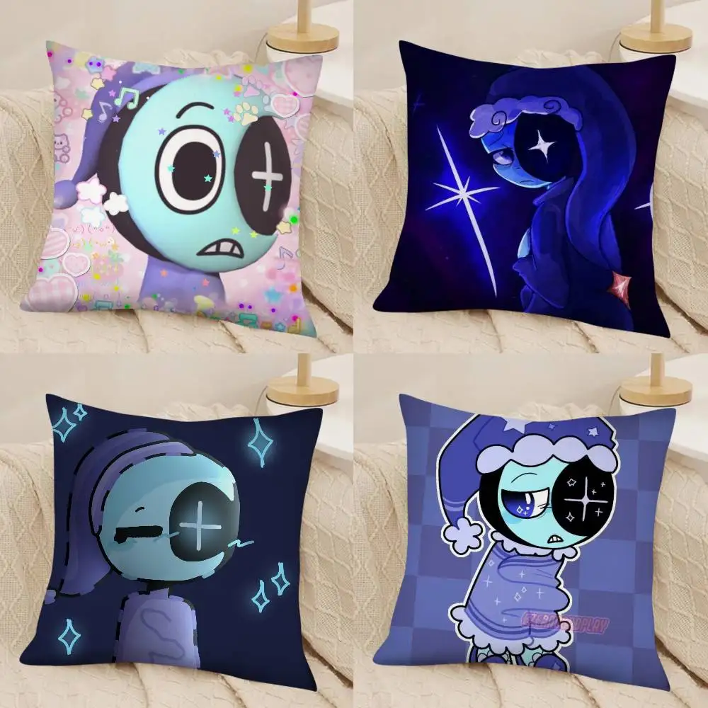 1pc D-Dandys W-World Goob Bassie Astro Pillow Case Fashion Square Pillowcase Bedroom Sofa Room Ins Decoration Leisure