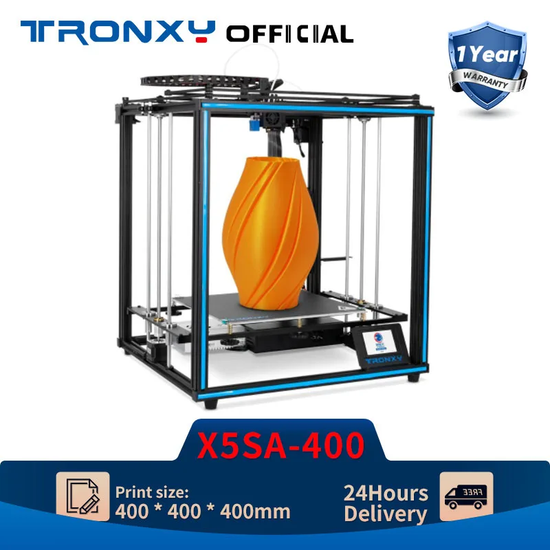 TRONXY X5SA/X5SA 400 FDM 3D Printer Kit High Precision with Resume Printing Professional DIY 3D Printers Upgrade impressora 3d