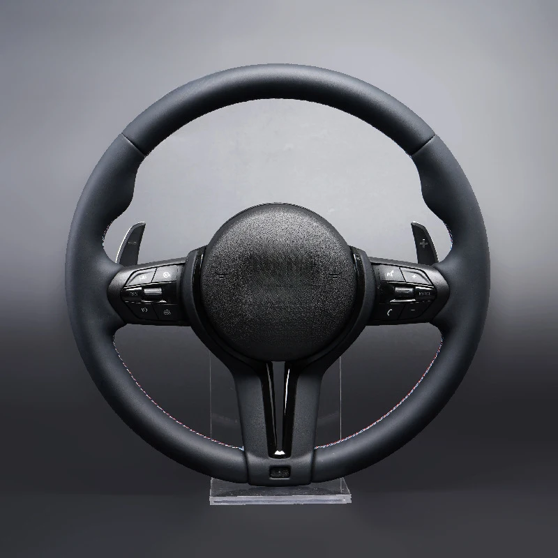 For BMW black T-shaped steering wheel F30F10F11F15F16F20F25F48F01E70E71E90
