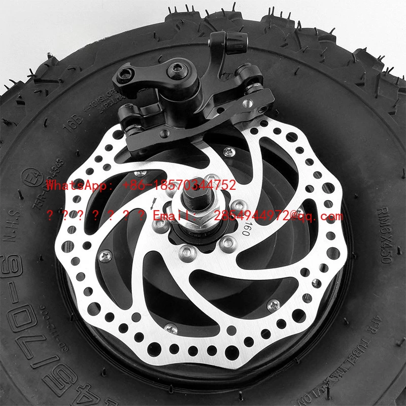 Mountain Bike Disc Brake Disc 120mm with Stainless Steel Screw 160MM Card Hole Spacing 44mm Paired Brake Caliper