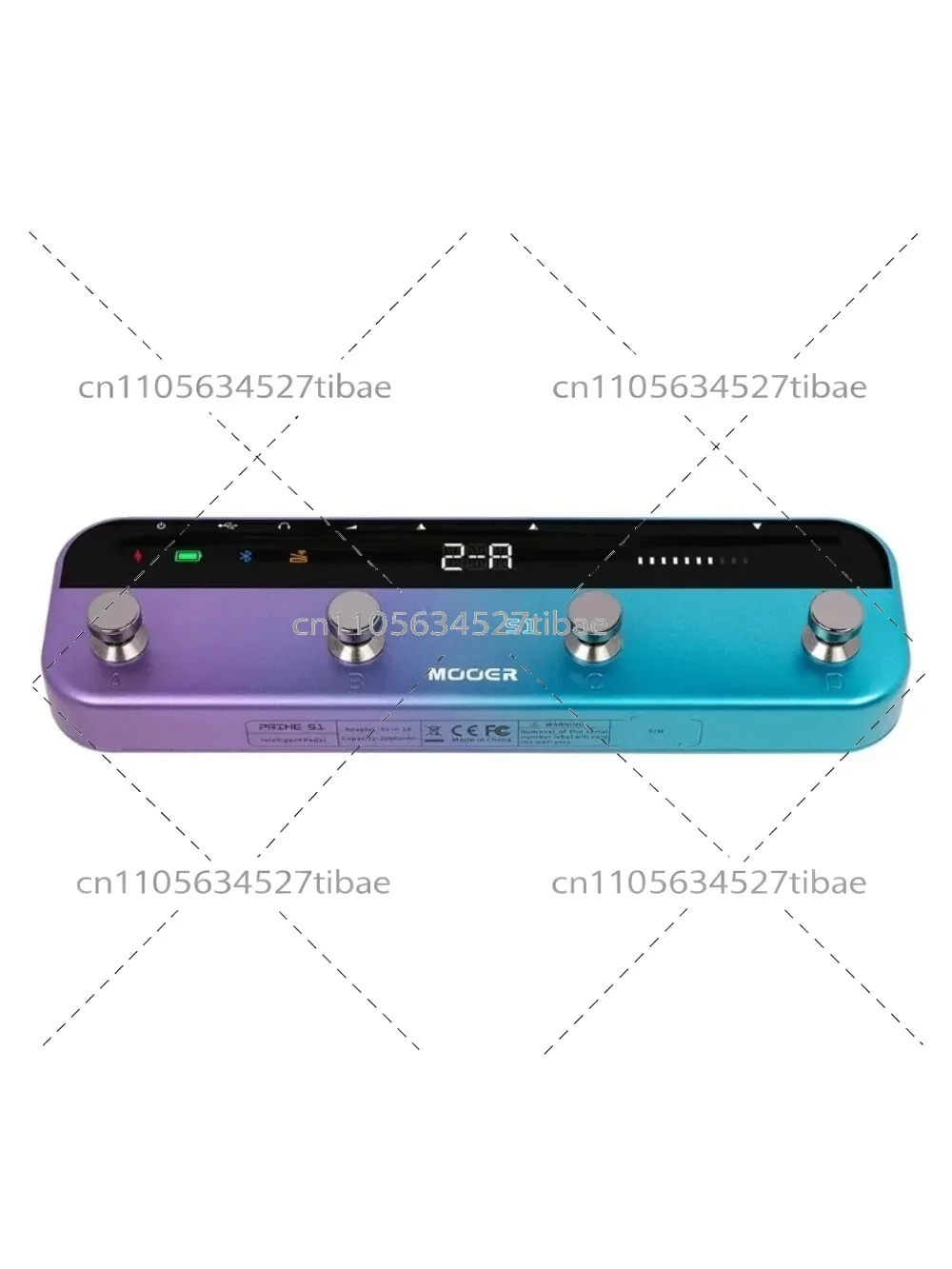 Intelligent Guitar Effects Processor with 128 Effects USB OTG Audio Recording for Musicians And Songwriters