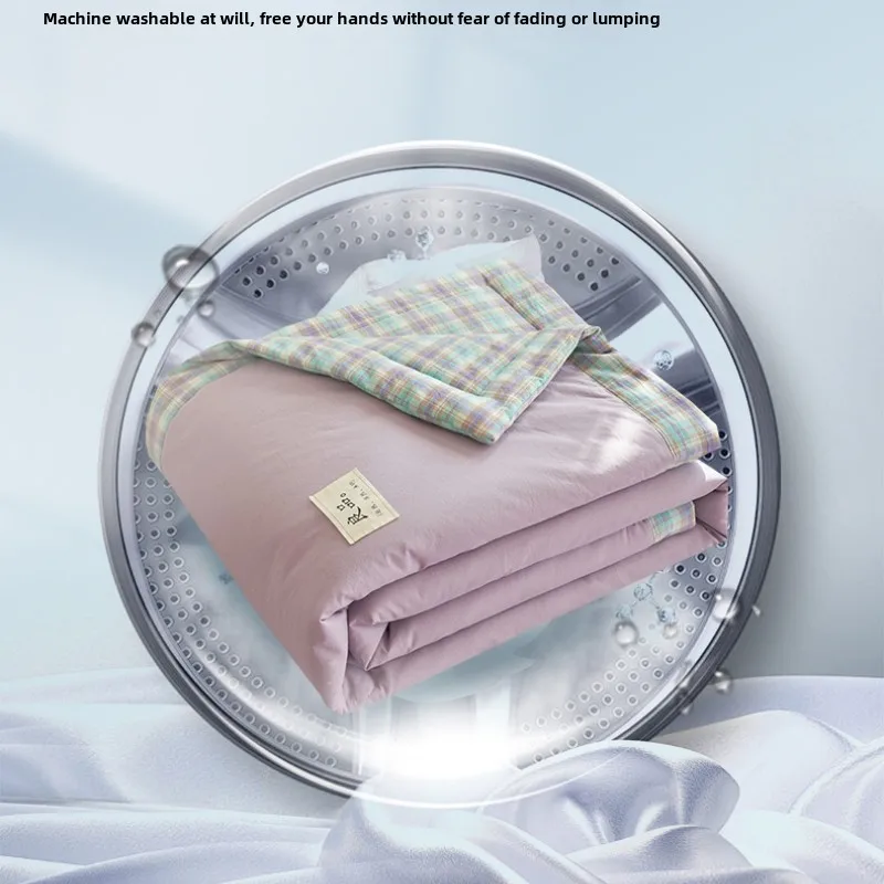 

Spring Summer Quilt Core Air Conditioning for Bedroom Apartment Home Supplies Solid Color Fashion Multi-color Multi-size