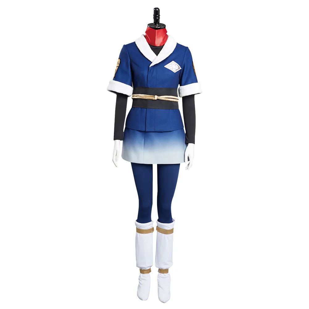 Game Legends: Arceus - Akari Cosplay Kostuum Outfits For Women