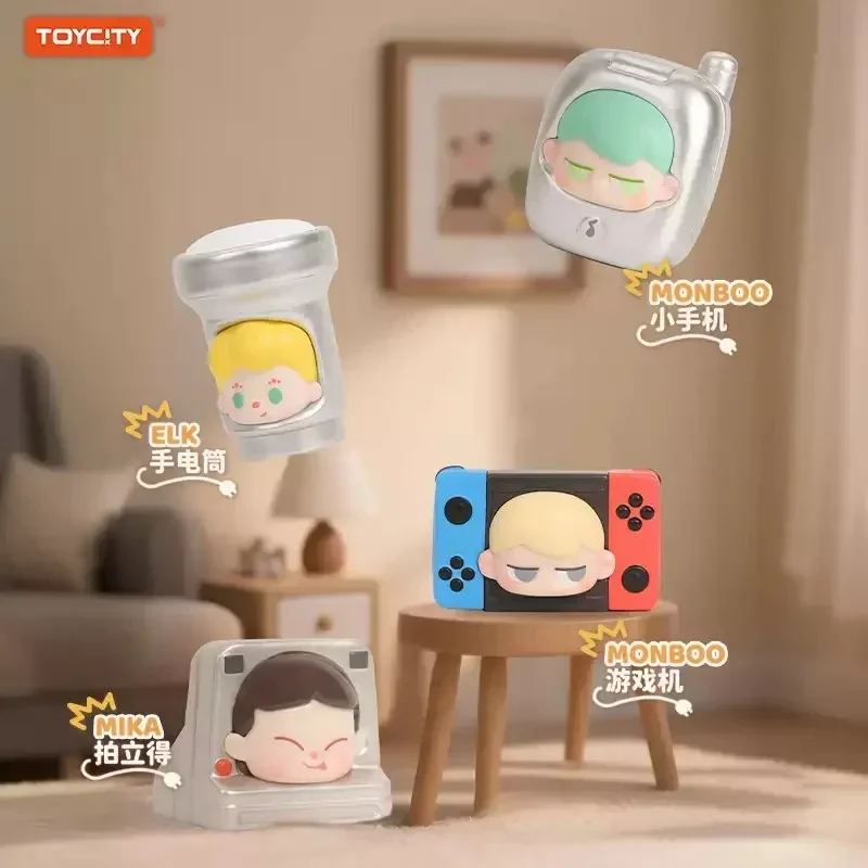 

TOYCITY Electric Cuties Team Series Blind Box Anime Action Figure Guess Bag Ornament Figurines Home Decor Dolls Model Girls