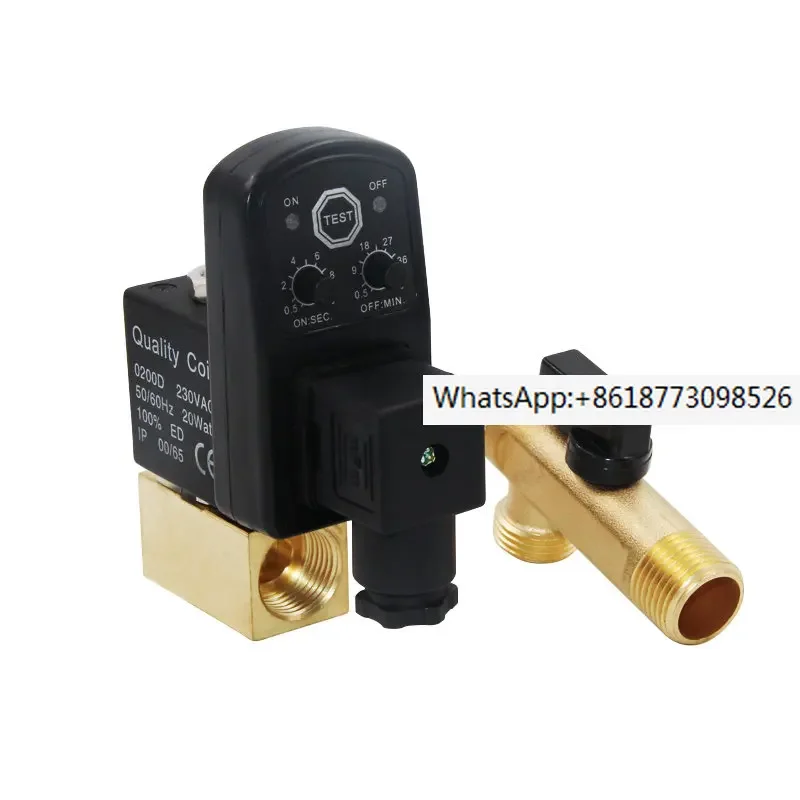 Electronic automatic drain valve  OPT-A/B OPT-HP40 air pressure 4-point drain valve 0200D