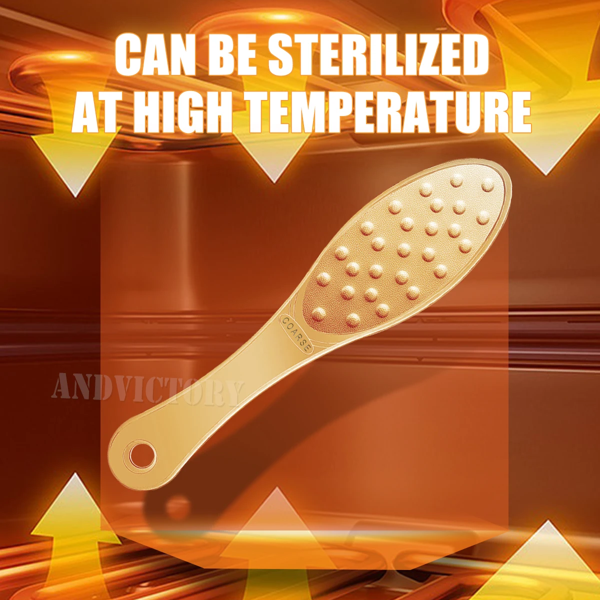 الفولاذ المقاوم للصدأ القدم مكشطة معدنية ملف القدم مزدوجة الوجهين مزيل الكالس المهنية للبشرة الرطبة أو الجافة أداة باديكير كعب