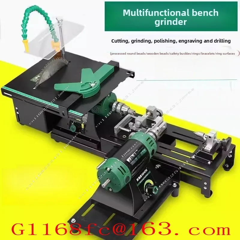 Small Grinding Jade Cutting and Grinding Machine Round Bead Jadeite Agate Table Saw