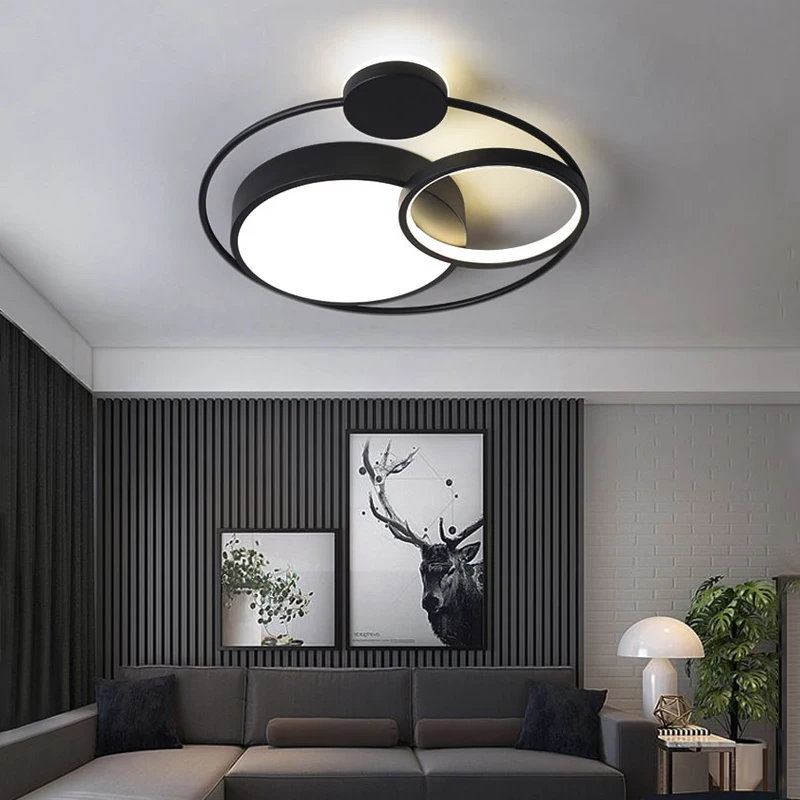 

Современные люстры, потолочный блеск, светодиодные светильники для комнаты, гостиной, спальни, потолочный светильник, простая скандинавская круглая кольцевая люстра, освещение