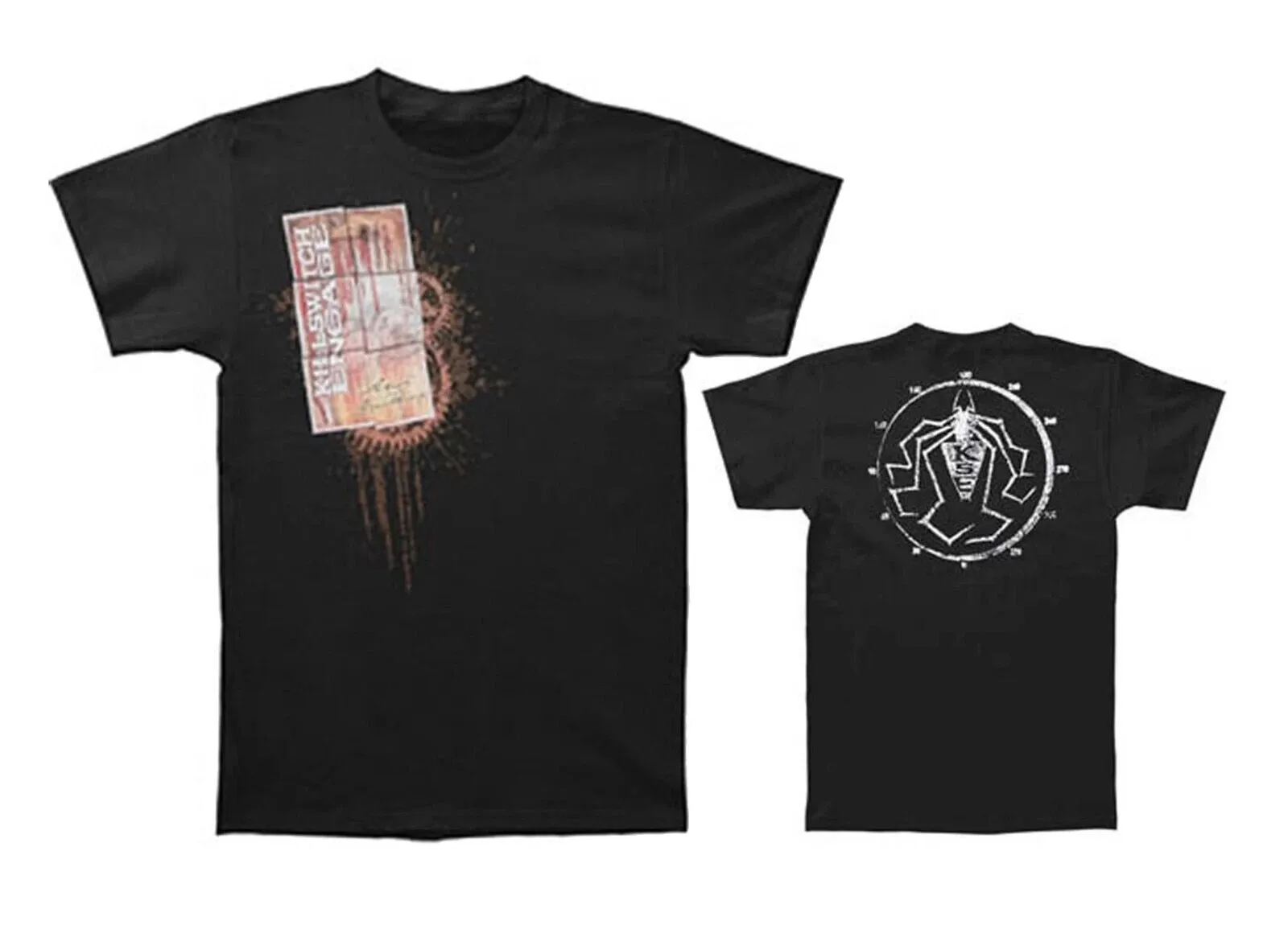 KILLSWITCH ENGAGE cd cvr ALIVE JUST BREATHING Official SHIRT MED OOP atonement