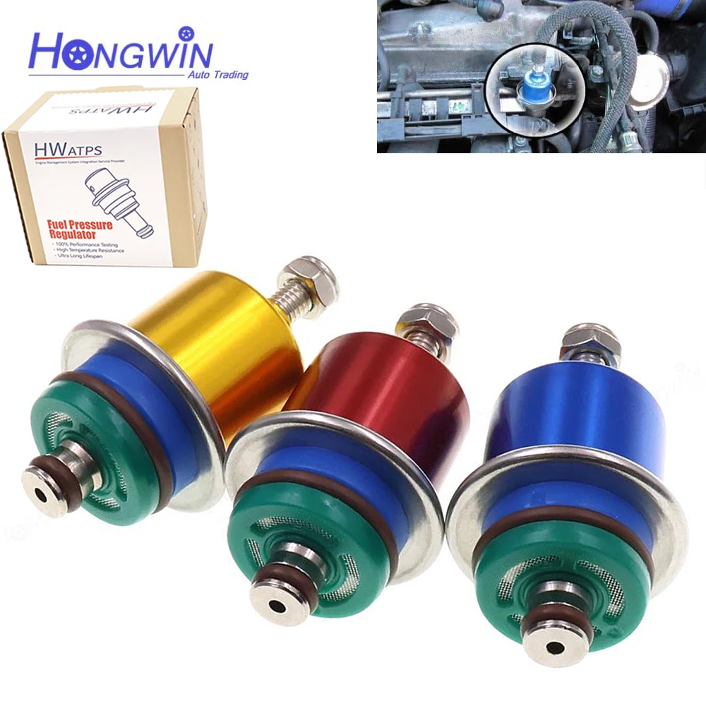 

Регулируемый регулятор давления топлива 3-5 бар для VW 1,8 T VR6 для Audi A4 S4 A6 TT 1,8 T Seat Skoda Golf Jetta Passat New Beetle