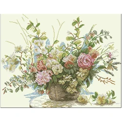 3466 Cross Stitch Kit Cross-stitch Christmas Products Promotion Homfun Stich DIY Craft Embroidery Fabric Thread Set Hobby Adult