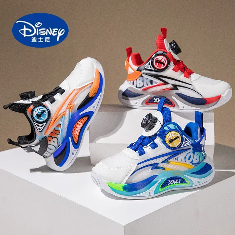 

Детские баскетбольные кроссовки Disney 2025г. | Дышащая сетка, нескользящие тренировочные кроссовки, детская повседневная обувь