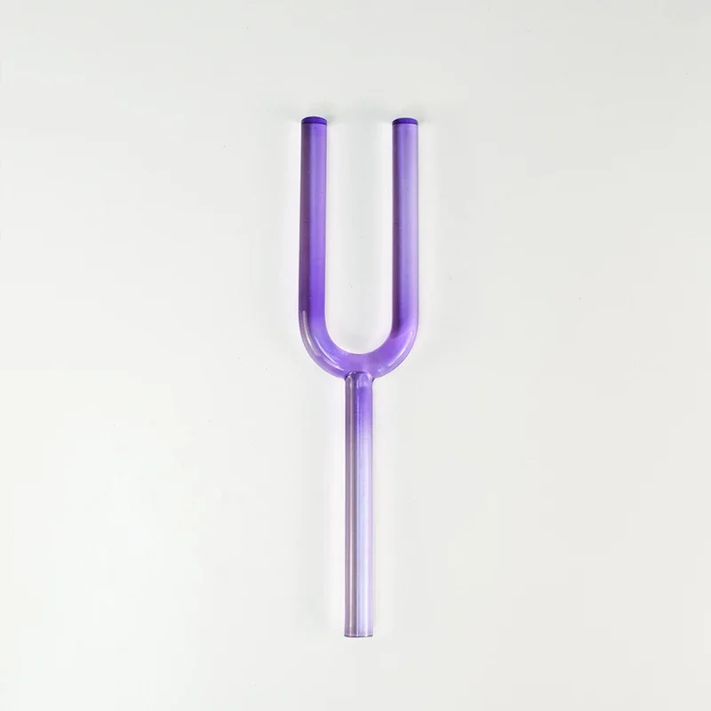 Amethyst Quartz Crystal Tuning Fork 432Hz Customization Tones Crystal Instrument Sound Meditation Spiritual Products Occult