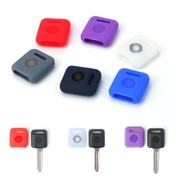 Silicone Key Case Protector Holder For Nissan For Bluebird For Tiida For Sylphy Square Dust Proof Car Key Case Protective Cover