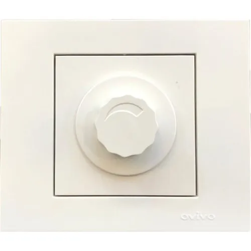 Ovivo Grano White Dimmer 800W Framed