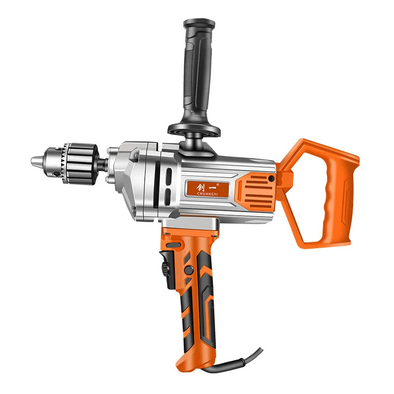 Aircraft Drill High Power Multi-function Puttying Machine Electric Drill Straight Barrel Mixer Hardware Power Tools