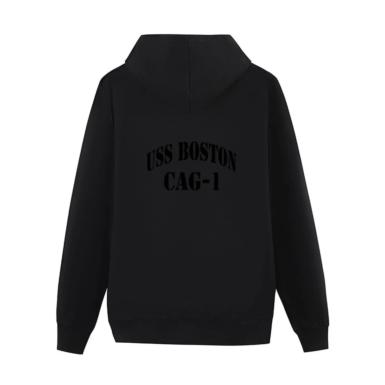 USS BOSTON (CAG-1) متجر السفينة هوديي الخريف النمط الياباني ملابس رجالي النمط الكوري الملابس هوديي للرجال