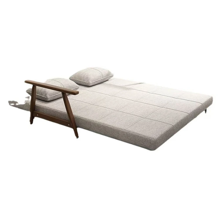 

Modern metal frame reclining folding sofa bed multi-function space saving, suitable for hotel apartment living room bedroom