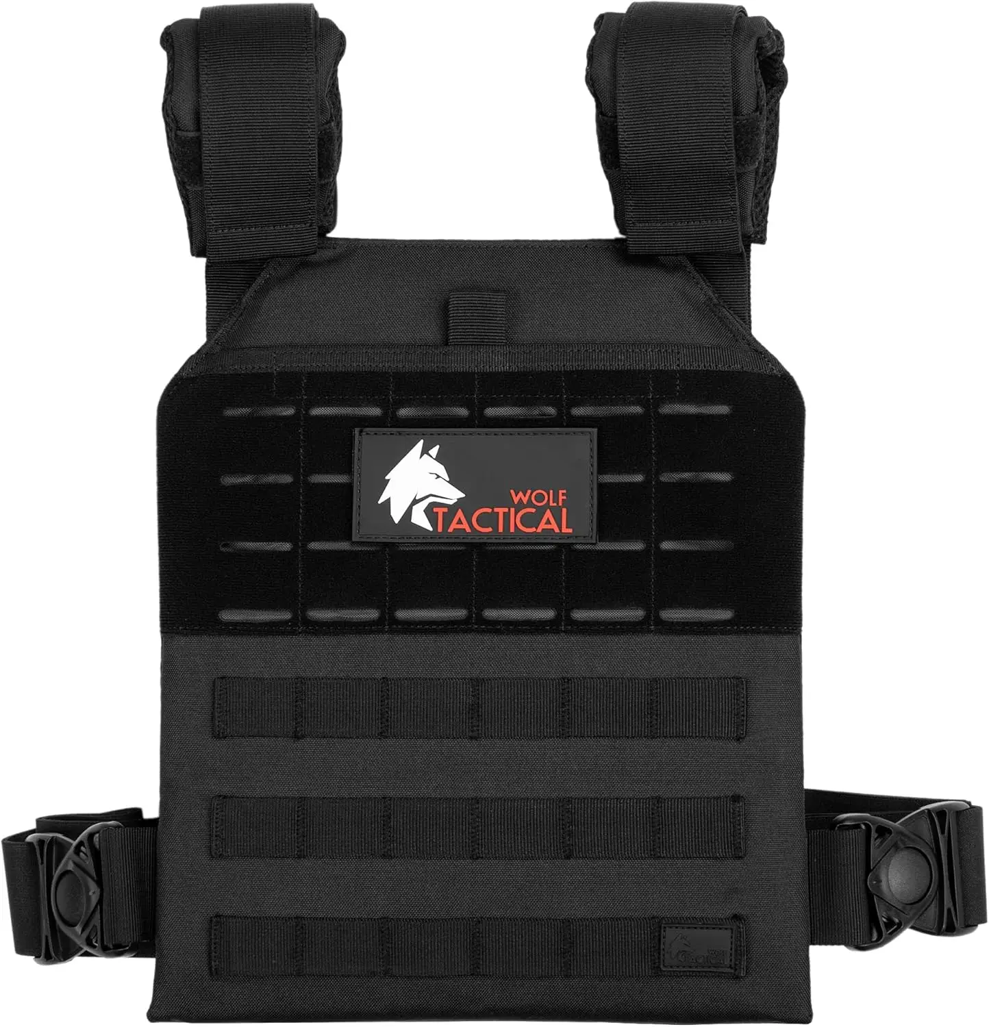 

Walking Running Training Adjustable Nylon Black Simple Weighted Vest